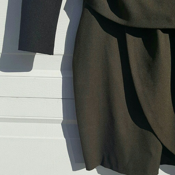 Zara WOMANS Faux Wrap Dress - Picture 5 of 8